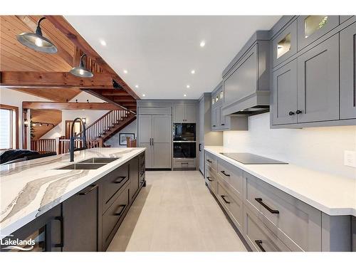 164 Wensley Drive, Clarksburg, ON - Indoor Photo Showing Kitchen With Double Sink With Upgraded Kitchen