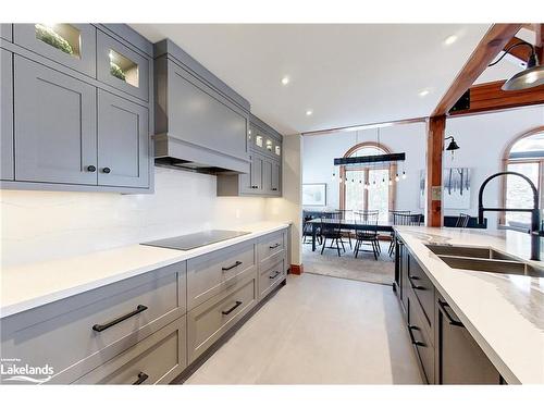 164 Wensley Drive, Clarksburg, ON - Indoor Photo Showing Kitchen With Double Sink With Upgraded Kitchen