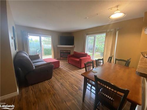 322 Mariners Way, Collingwood, ON - Indoor Photo Showing Living Room With Fireplace