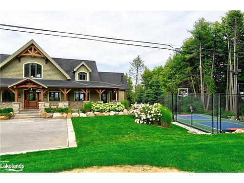 148 Georgian Beach Lane, Meaford, ON - Outdoor With Deck Patio Veranda With Facade