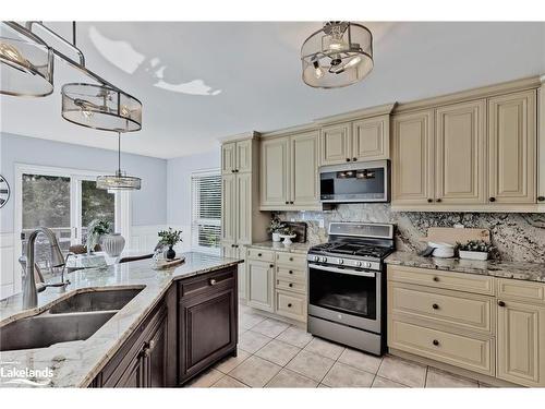 4 Foxwood Crescent, Wasaga Beach, ON - Indoor Photo Showing Kitchen With Double Sink