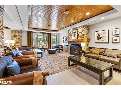 226-152 Jozo Weider Boulevard, The Blue Mountains, ON - Indoor Photo Showing Living Room With Fireplace