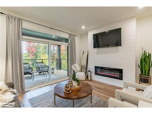 55 Jack Street, Huntsville, ON - Indoor Photo Showing Living Room With Fireplace