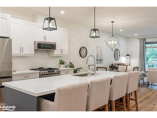 55 Jack Street, Huntsville, ON - Indoor Photo Showing Kitchen With Double Sink With Upgraded Kitchen