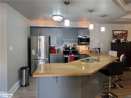 174 Vacation Inn Drive, Collingwood, ON - Indoor Photo Showing Kitchen With Double Sink With Upgraded Kitchen