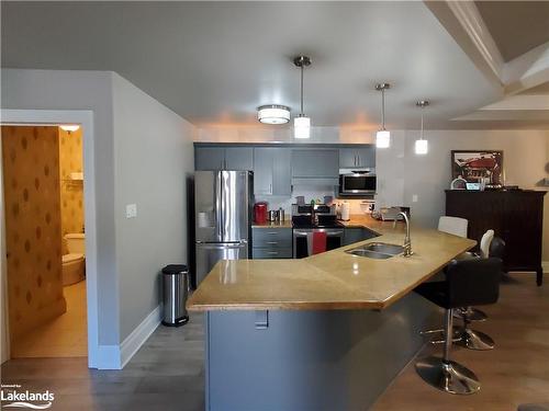 174 Vacation Inn Drive, Collingwood, ON - Indoor Photo Showing Kitchen With Double Sink