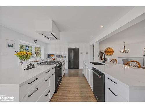 111 Fawcett Lane, Clarksburg, ON - Indoor Photo Showing Kitchen With Double Sink With Upgraded Kitchen