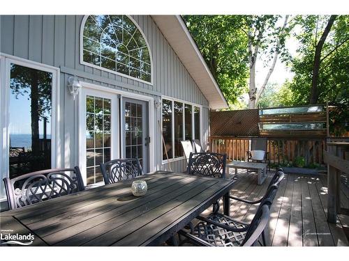 1354 Tiny Beaches Road N, Tiny Twp, ON - Outdoor With Deck Patio Veranda With Exterior