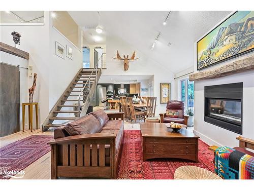 23 Forest Drive, Collingwood, ON - Indoor Photo Showing Living Room With Fireplace