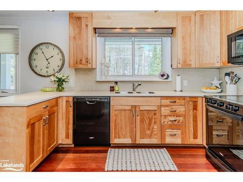 51 Mary Lake Crescent, Port Sydney, ON - Indoor Photo Showing Kitchen With Double Sink