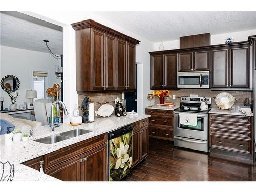 13-68 Webb Circle, Haliburton, ON - Indoor Photo Showing Kitchen With Double Sink