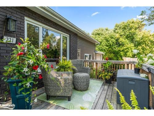 221 Dill Street, Bracebridge, ON - Outdoor With Deck Patio Veranda