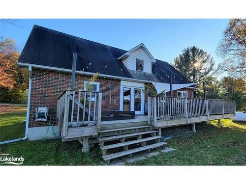 96 West Browns Road, Huntsville, ON - Outdoor With Deck Patio Veranda