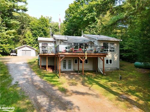 1041 Big Island Road, Bracebridge, ON - Outdoor With Deck Patio Veranda