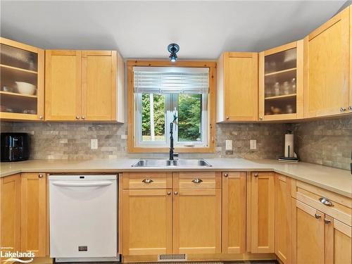 1041 Big Island Road, Bracebridge, ON - Indoor Photo Showing Kitchen With Double Sink