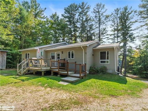 1041 Big Island Road, Bracebridge, ON - Outdoor With Deck Patio Veranda