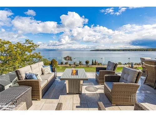 337 Aberdeen Boulevard, Midland, ON - Outdoor With Body Of Water With Deck Patio Veranda With View