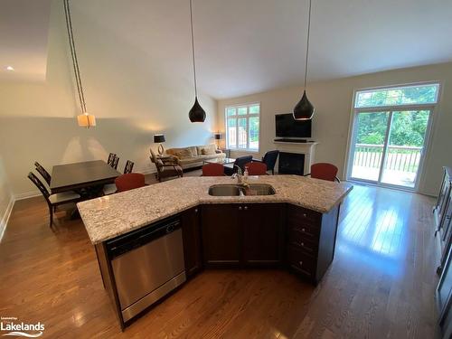 14-689616 Monterra Road, The Blue Mountains, ON - Indoor Photo Showing Kitchen With Double Sink