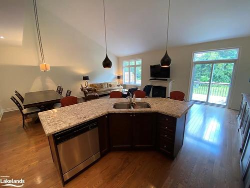 14-689616 Monterra Road, The Blue Mountains, ON - Indoor Photo Showing Kitchen With Double Sink