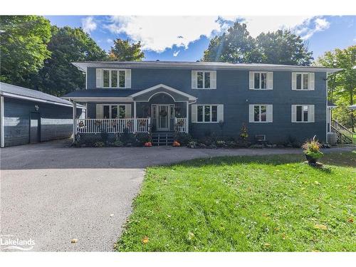 960 County Road 6 N, Tiny, ON - Outdoor With Deck Patio Veranda With Facade