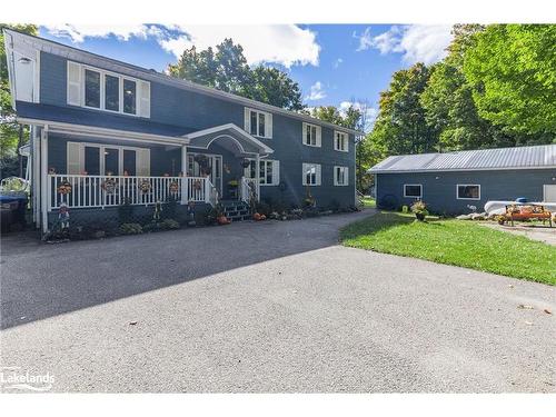 960 County Road 6 N, Tiny, ON - Outdoor With Deck Patio Veranda With Facade