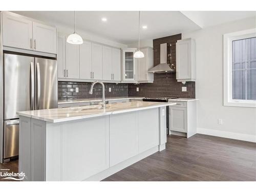 163 Sugar Maple Street, The Blue Mountains, ON - Indoor Photo Showing Kitchen With Double Sink With Upgraded Kitchen