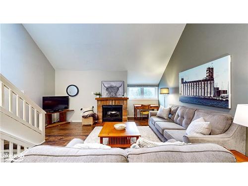 214 Escarpment Crescent, Collingwood, ON - Indoor Photo Showing Living Room With Fireplace