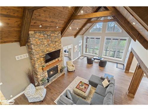 34 St Georges Court, Huntsville, ON - Indoor Photo Showing Other Room With Fireplace