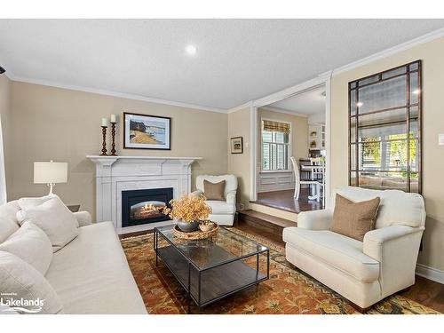 119 5Th Avenue E, Owen Sound, ON - Indoor Photo Showing Living Room With Fireplace