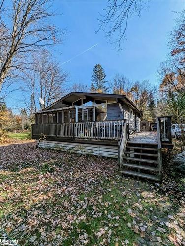 449 Balsam Chutes Road, Huntsville, ON - Outdoor With Deck Patio Veranda