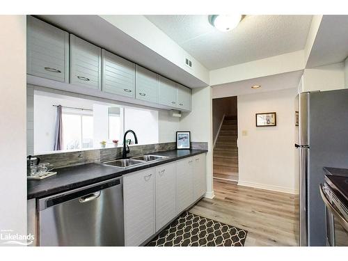 218-169 Jozo Weider Boulevard, The Blue Mountains, ON - Indoor Photo Showing Kitchen With Double Sink