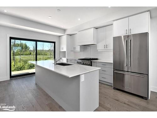 18-117 Sladden Court, Thornbury, ON - Indoor Photo Showing Kitchen With Upgraded Kitchen