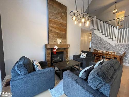 31 Hughes Street, Collingwood, ON - Indoor Photo Showing Living Room With Fireplace