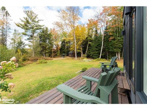 470 Markles Road, Huntsville, ON - Outdoor With Deck Patio Veranda