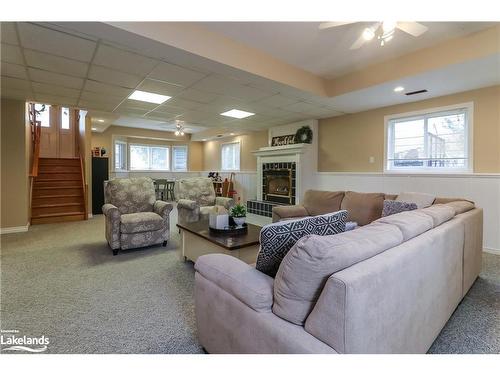 13 Riverdale Drive, Wasaga Beach, ON - Indoor With Fireplace