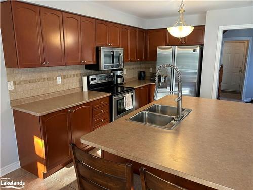 50 Silver Crescent, Collingwood, ON - Indoor Photo Showing Kitchen With Double Sink