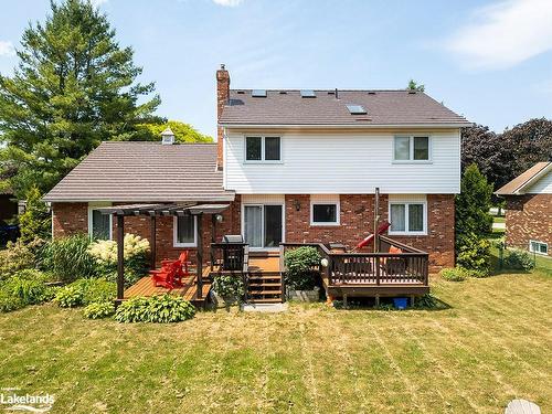 17 Mckean Boulevard, Nottawa, ON - Outdoor With Deck Patio Veranda