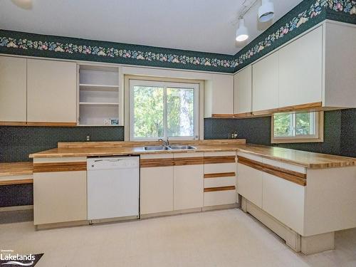 20 Hamilton Street, Bracebridge, ON - Indoor Photo Showing Kitchen With Double Sink