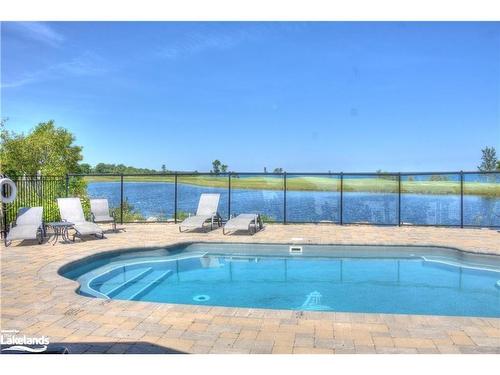 Unit 17 Telford Trail, Georgian Bluffs, ON - Outdoor With In Ground Pool With Backyard With View