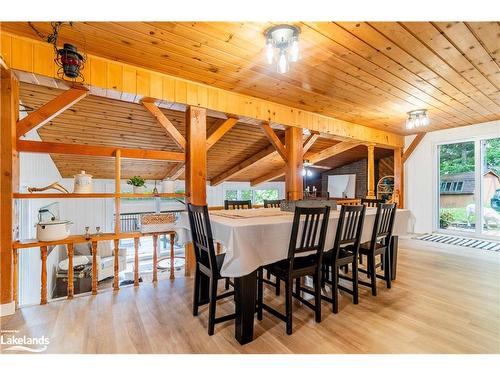 1345 Sinclair Trail, Dorset, ON - Indoor Photo Showing Dining Room