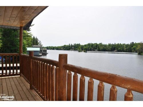 332 Kings Farm Road, Port Severn, ON - Outdoor With Body Of Water With Deck Patio Veranda