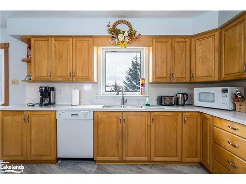 628258 Grey Road 119, The Blue Mountains, ON - Indoor Photo Showing Kitchen With Double Sink