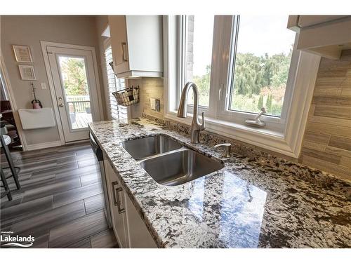 17 Mair Mills Drive, Collingwood, ON - Indoor Photo Showing Kitchen With Double Sink