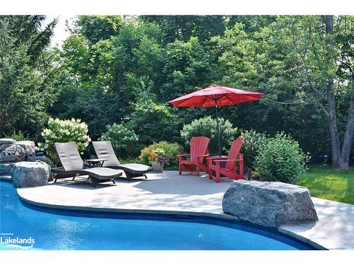 159 Indian Circle, The Blue Mountains, ON - Outdoor With In Ground Pool With Backyard