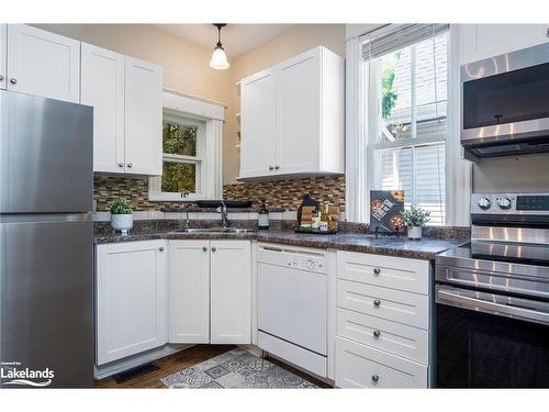 114 Cedar Street, Collingwood, ON - Indoor Photo Showing Kitchen With Double Sink