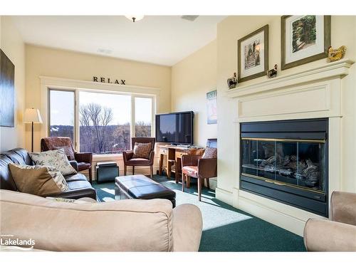 1651 County Road 124, Clearview, ON - Indoor Photo Showing Living Room With Fireplace