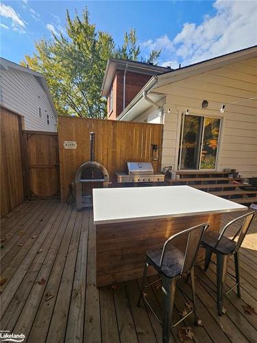 79 Mcmurray Street, Bracebridge, ON - Outdoor With Deck Patio Veranda With Exterior