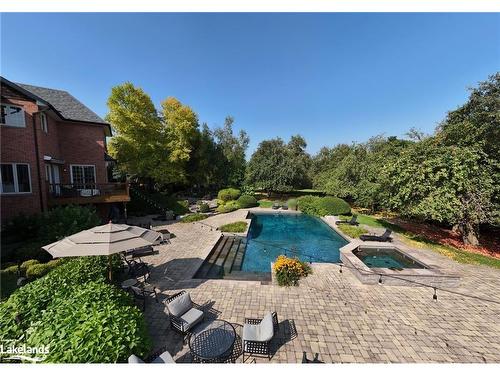 3 Rutland Hill Court, Caledon, ON - Outdoor With In Ground Pool With Deck Patio Veranda