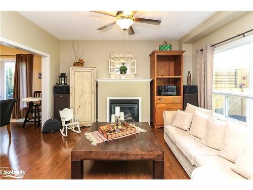 19 Mckean Crescent, Collingwood, ON - Indoor Photo Showing Living Room With Fireplace