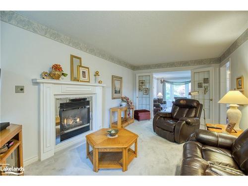 101 Greengable Way, Kitchener, ON - Indoor Photo Showing Living Room With Fireplace